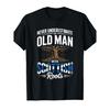Never Underestimate an Old Man with Scottish Roots Pride T-Shirt