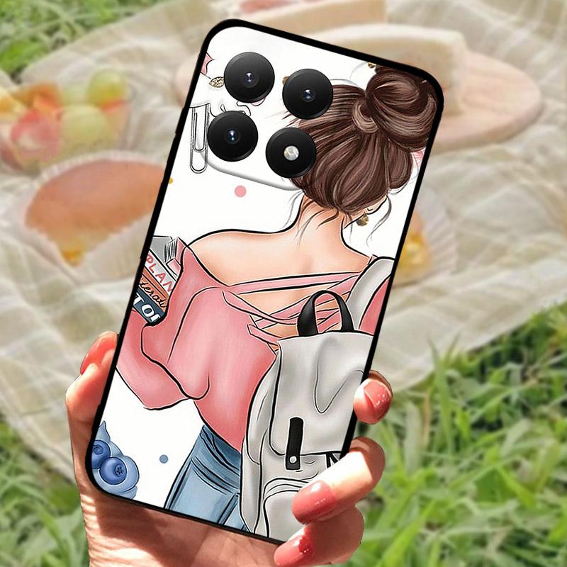 Для Xiaomi 15T Чехол Модный Расписной Силиконовый Мягкий Защитный Чехол для Телефона Для Xiaomi Mi 15 T Xiaomi15T Ударопрочный Бампер TPU Чехол