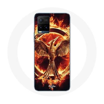 Чехол для Vivo Y21s 2021 / Y21 2021 Логотип фильма «Голодные игры»