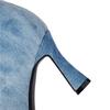 Women's High-heeled Short Boots Autumn and Winter New Style Pointed, Slim, and Oversized Denim Boots