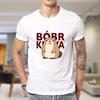 Kawaii Funny Bober Beaver Boberek T-Shirt Vintage Clothes Fashion T-shirts Man Cotton Vintage Shirts