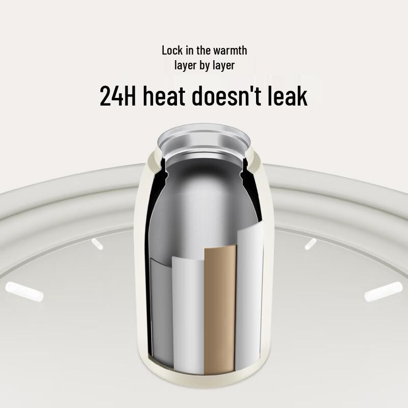 Термос Jingdong Jingzao из нержавеющей стали 316 л, большой емкости