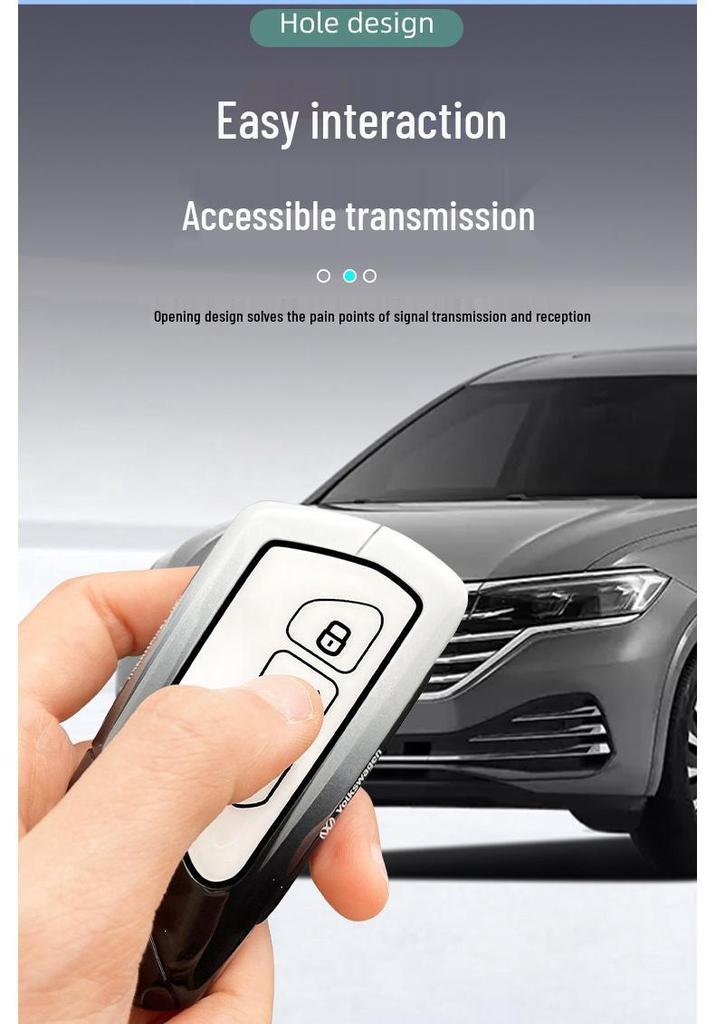 Чехол для ключей Volkswagen Talagon, ID3, ID4, ID4X и ID6X - Полный комплект с пряжкой