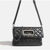 New PU Leather Crossbody Bags Women's Rhomboid Lattice Shoulder Bags Versatile Commuter High-capacity Handheld Tote Bags
