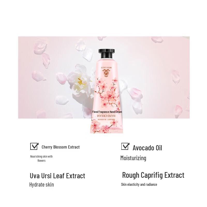 Miss Lilly Cherry Blossom Scented Hand Cream 50g