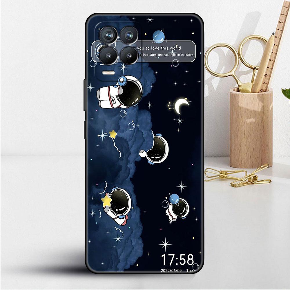 Чехол для Realme 8 C21y GT Neo 2 3 8i C21 7 C11 6 C12 C35 C3 GT 9 Pro C12 Master Funda, чехол для телефона «Астронавт Вселенная»