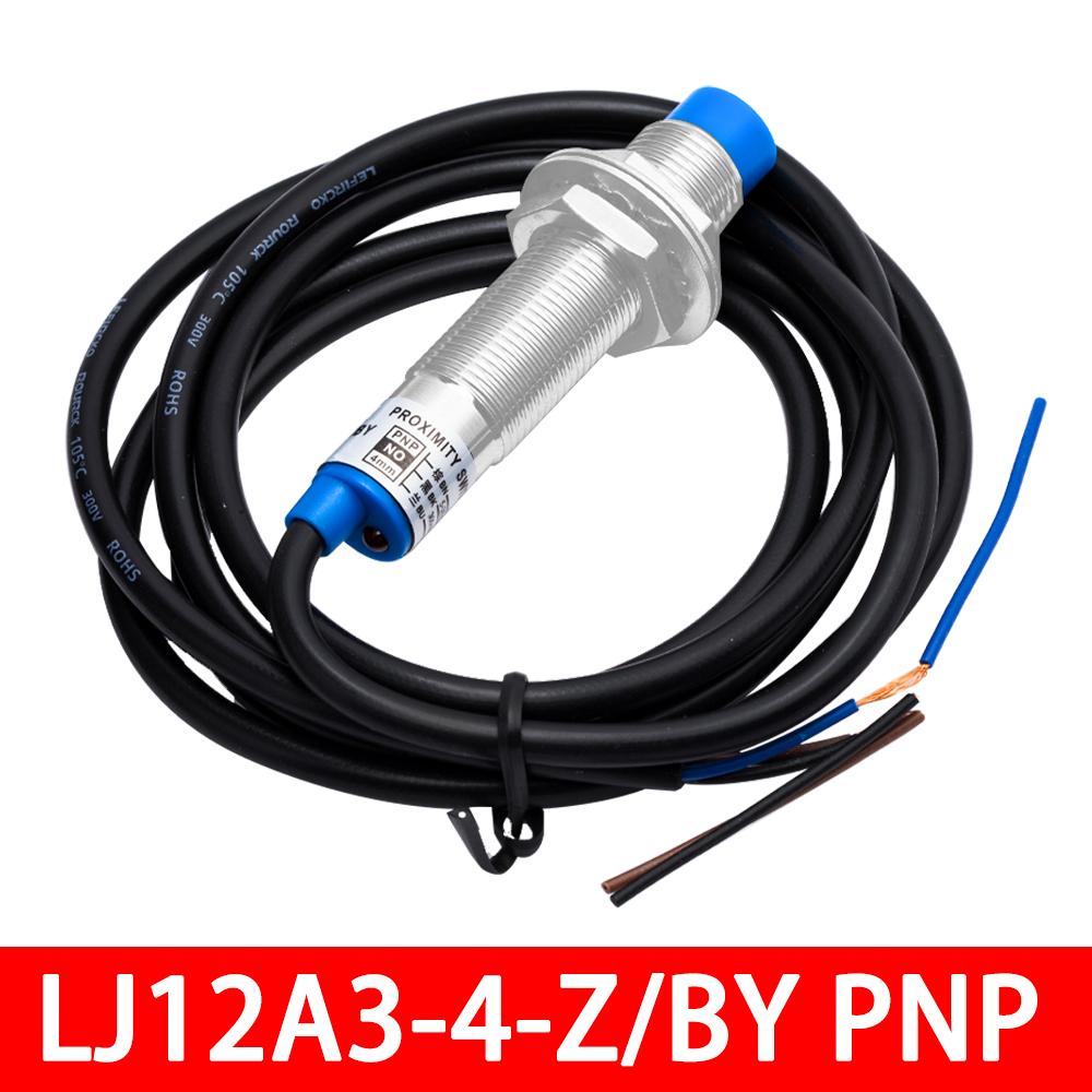 1pcs LJ12A3-4-Z/BX & LJ12A3-4-Z/BY Inductive Proximity Sensor: NPN Output, DC 6-36V – Compatible for Arduino