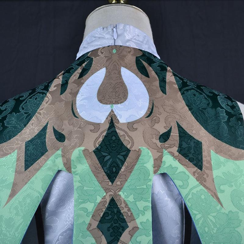 Ysir Grass God Nahida Cos игра с вышивкой аниме одежда женский комплект для косплея