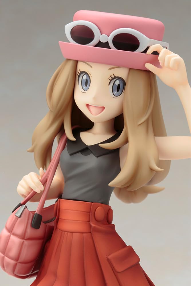 Kotobukiya Серия ARTFX J Серена с Феннекином Масштабная ПВХ фигурка "Покемон" 1/8 Предварительно раскрашенная