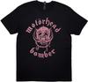 Футболка с текстом песни Motorhead Bomber