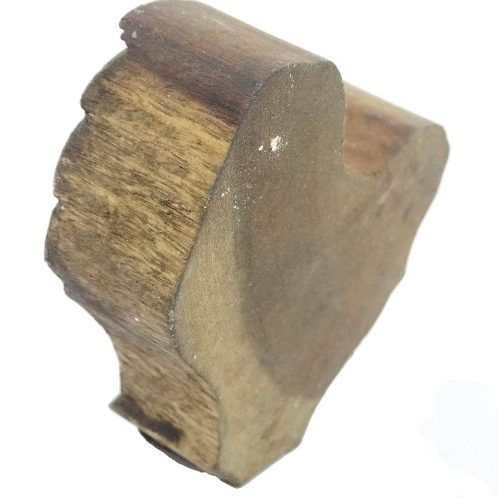 Традиционная деревянная печать на ткани петуха с печатью блока ручной работы в Индии