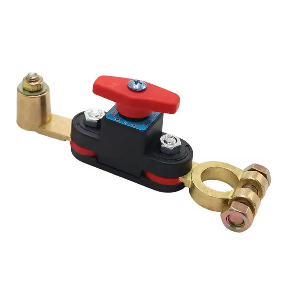 12В 24В Выключатель массы автомобиля Ручной выключатель цепи Цинковая конструкция Полюс Разъединительная ручка Сплав Отрицательный Инструмент I6Y0