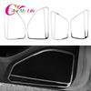 Stainless Steel Car Accessories for Volkswagen VW Golf 7 MK7 7.5 MK7.5 2013- Inner Door Speaker Audio Panel Circle