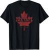 Canada Est 1867 Vintage Faded Canada Maple Leaf Unisex T-Shirt