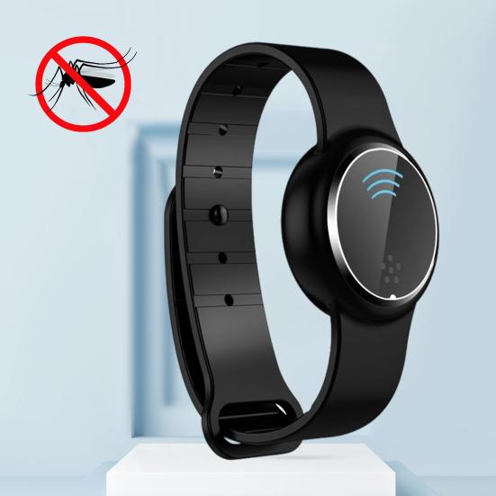Электронный ультразвуковой отпугивающий браслет без ДЭТА, перезаряжаемый, портативный, водонепроницаемый, для улицы, для походов, для путешествий, для взрослых, для детей, отпугивающий браслет
