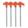 4/8Pcs Tent Nails Outdoor Camping Ground Stakes High Strength Rustproof Corrosion Resistant Luminous