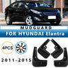 Брызговики для HYUNDAI Elantra 2011-2015 2012 2013 2014 Грязезащитные щитки Фартуки для колес Брызговики Аксессуары для защиты колес 4 шт.