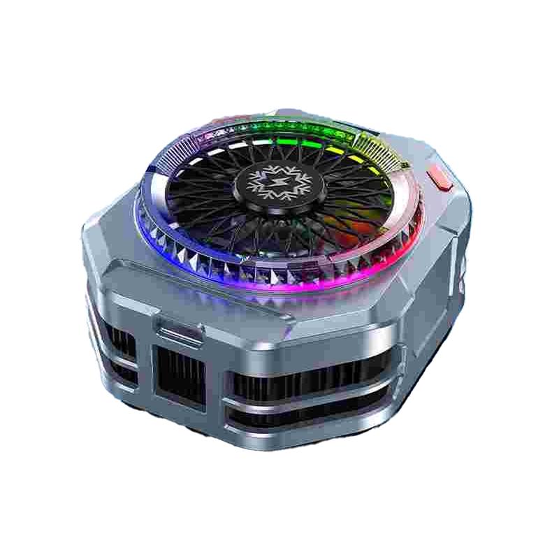 TH28-Pro Магнитный кулер для телефона Быстрый теплоотвод с регулируемой RGB-подсветкой 30 Вт ИИ-охлаждение Радиатор-клипса на заднюю панель телефона