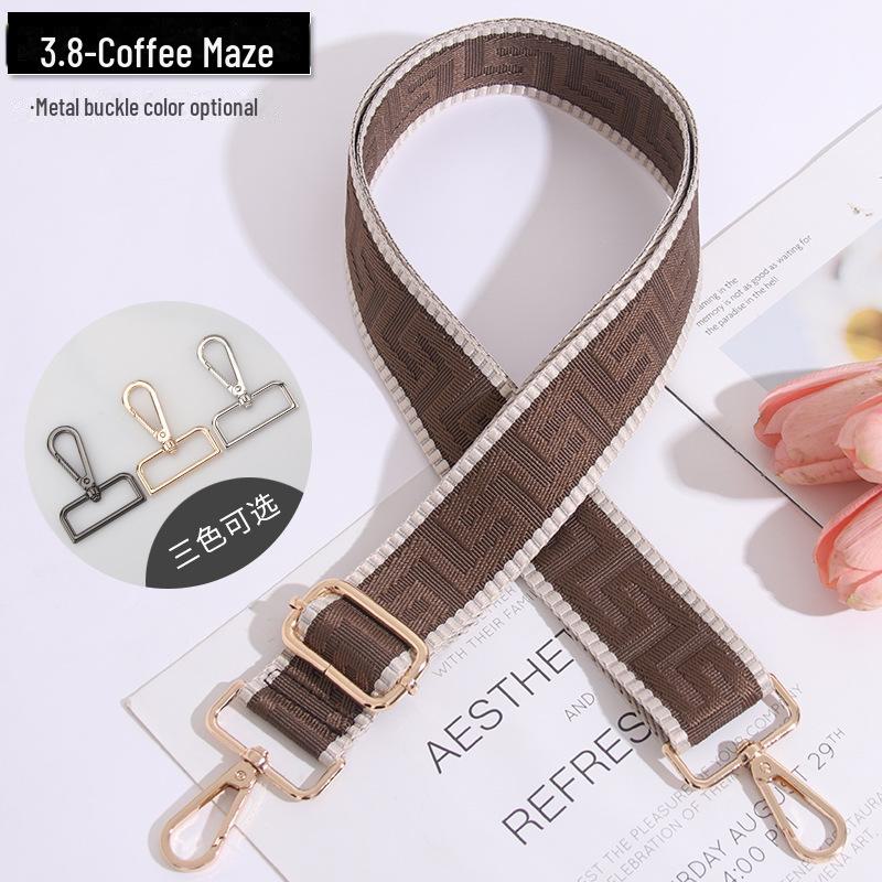 Регулируемый ремень для сумки через плечо в полоску – универсальный, широкий сменный ремень