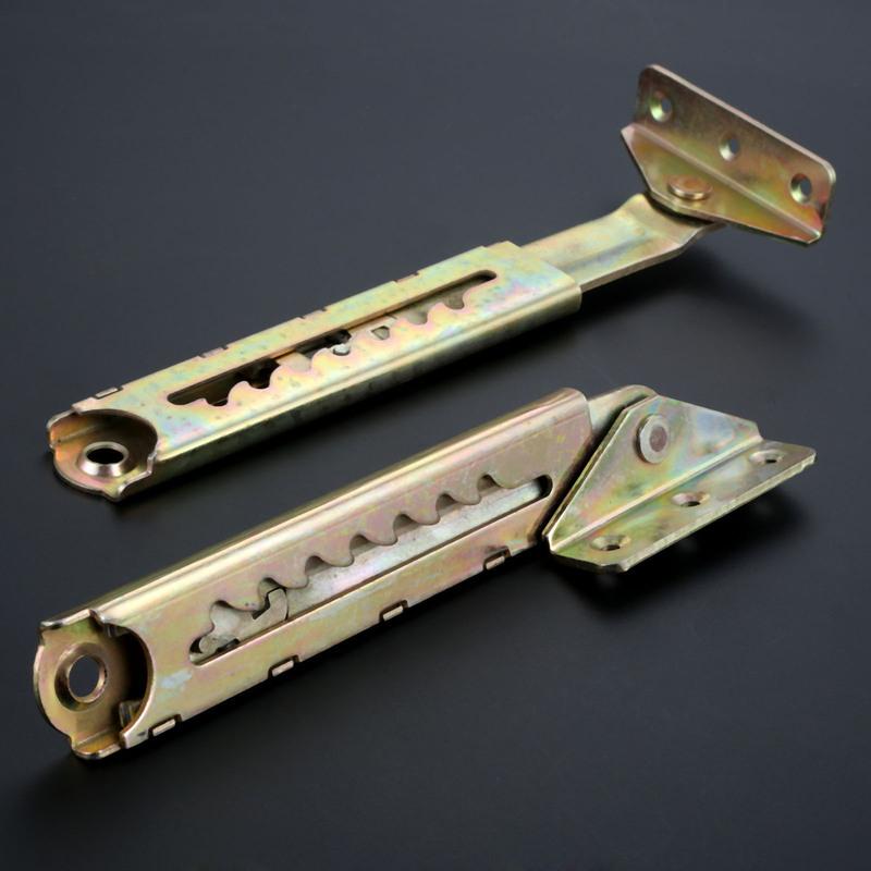 2x Sofa Lifting Hinge Angle Adjustment Hinge Ratchet for Drawing Board Desk Couch Folding Bed Lift Bracket Hardware Connector