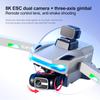 New S135 8K HD camera Drone 5G FPV GPS Return 360° radar avoidance avoidance Profesional Brushless Motor Quadrotor Dron Gift