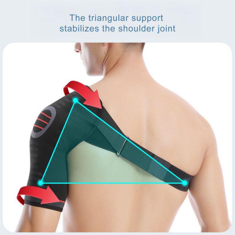 Регулируемый спортивный плечевой бандаж Эластичный плечевой ремень