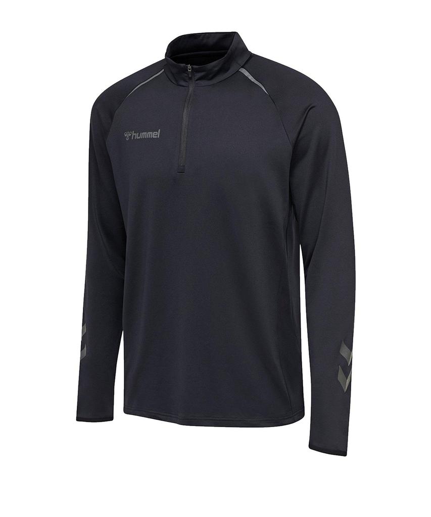 Hummel Authentic Pro sweatshirt half zip anthracite