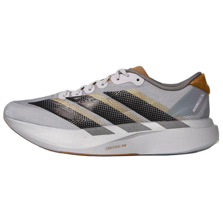 adidas Adizero Evo SL Увеличивающие рост Беговые кроссовки Унисекс Серый Черный KK4310