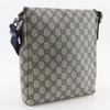 GUCCI Shoulder Bag 223666 Navy blue GG Supreme Canvas unisex Used