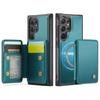 JEEHOOD-J05 for Samsung Galaxy S26 Ultra S25 S24 Plus FE Removable 2-in-1 Separable Flip Wallet Premium PU Leather Case Card Holder Phone Back Cover