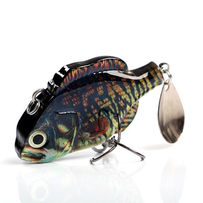 FTK Hard Lure Fishing Bait Artificial Minnow ABS Plastic Sea Tackle Bass Pike Perch