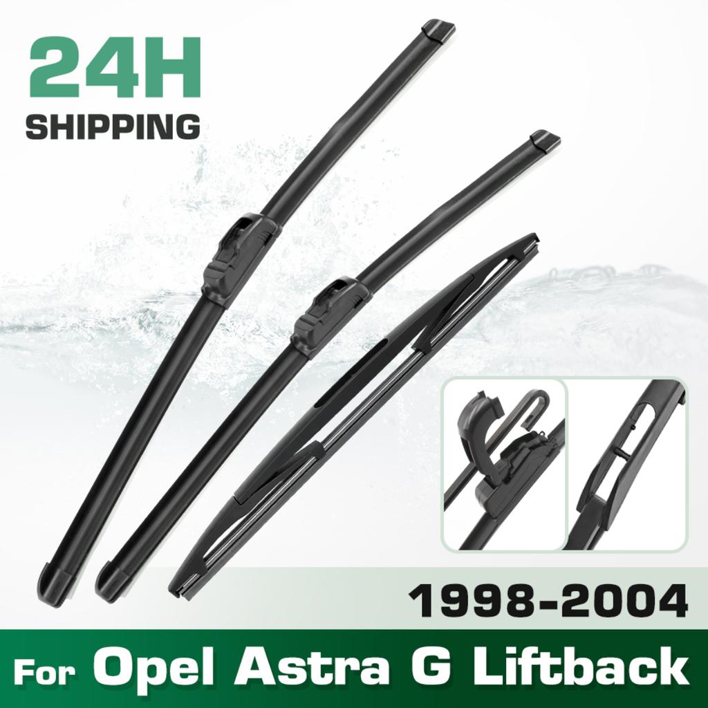 For Opel Astra G Liftback 1998-2004 1999 2000 2001 Wiper Front&Rear Wiper Blades Windshield Windscreen Window Brushes 20"19"16