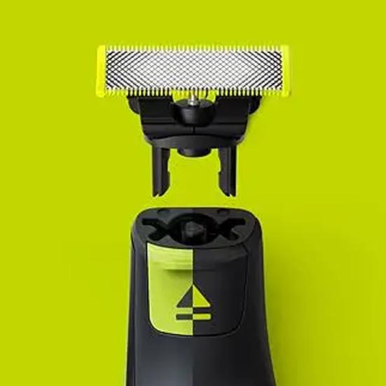 2 шт., замена лезвия для Philips One Blade QP220/50, электробритва из нержавеющей стали, мужская бритва, триммер для бороды, лезвие для головы, муж, отец, подарок