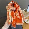 Women Soft Winter Cashmere Jacquard Scarf Fashion Horse Head Warm Shawl And Wrap Bandana Pashmina Female Scarves