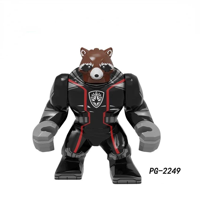 Action Figure: Marvel Mini Block Figurine Superhero Series Iron Man Spider Man Combination Block Children's Puzzle Toy Gift