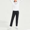 Li Ning Training Series Solid Color Fleece Sports Pants Women Pants Black AKLP456-2