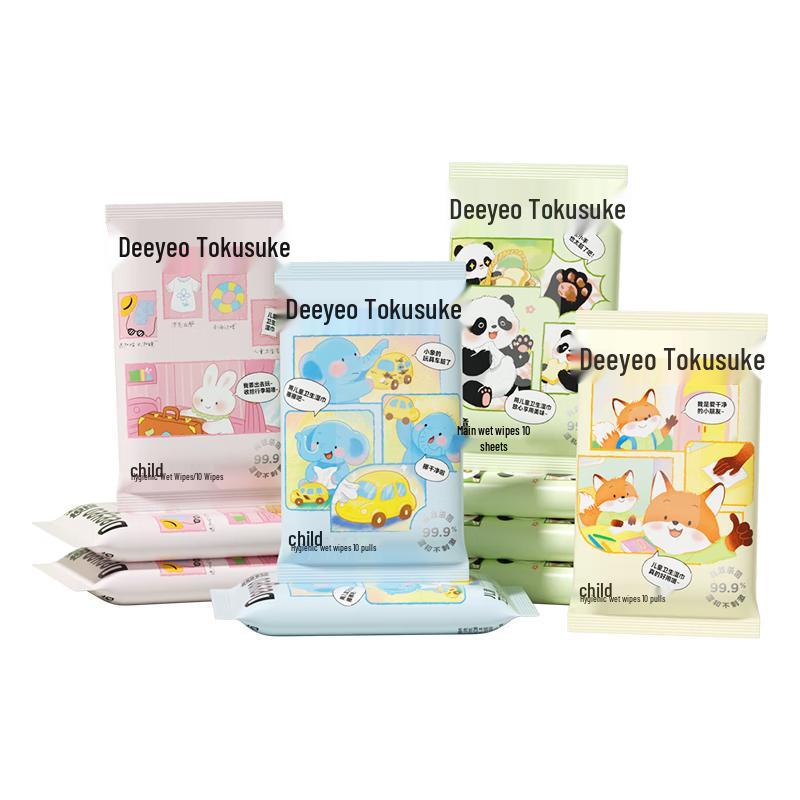 DeYou Портативные дезинфицирующие влажные салфетки