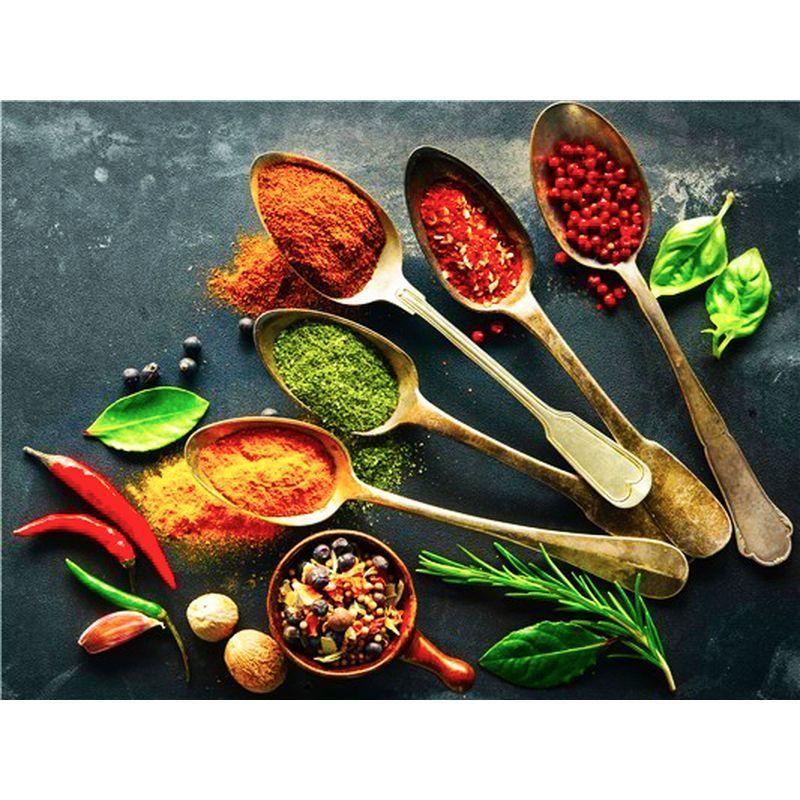 Kitchen Decor Diamond Painting Foods Spice 5D Diy Diamond Embroidery Cross Stitch Kit Coffee Mosaic Wall Art Rhinestone Posters