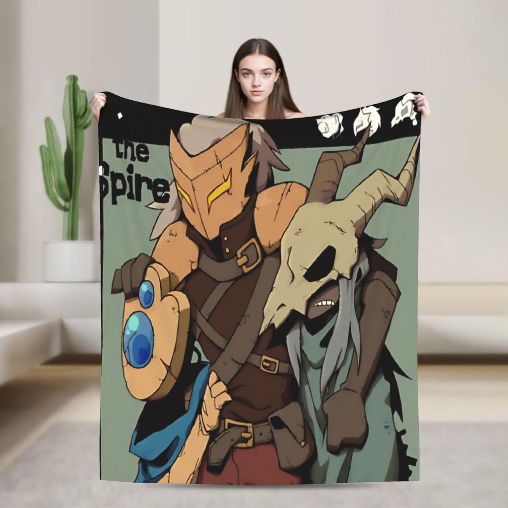 Slay the Spire 2 Games Flannel Blanket Autumn Soft Durable Throw Blanket for Boy Girl Living Room Bedspread Sofa Bed Cover
