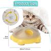 Интерактивные игрушки для кошек Игрушка-головоломка с лакомством Обогащение Смешной Дозатор корма против переедания