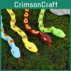 Twisting Snake Plastic Animal Toy For Children Cartoon Decoration Durable Gift