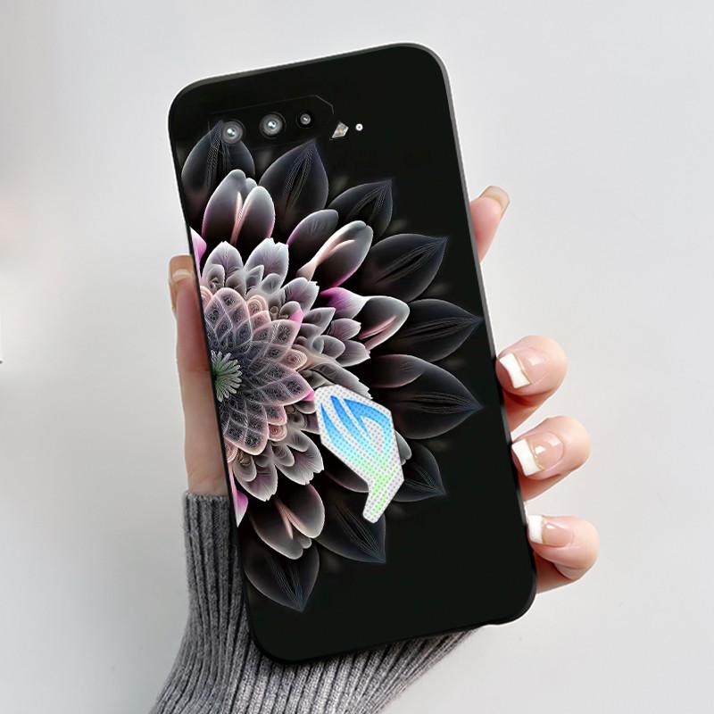 Чехол для Asus Rog Phone 5 Rog 5s ZS673KS ZS676KS Чехол Роскошный Дракон Милый Крутой Для Мальчиков Девочек Мягкий Черный Матовый Силиконовый Задний Чехол