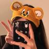 Pink Rabbit Headband Funny Fun Headband Catch Bangs Pull Hair Bundle Cartoon Headband