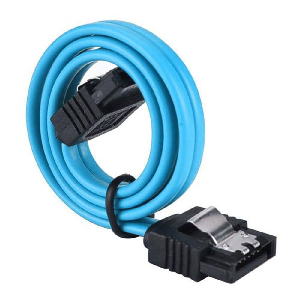 6.0 Gbps with Locking Data Cable Straight-Through Connector SATA  Connector Cable SSD Cable