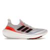 UltraBoost Light White Solar Red Unisex Sneakers Cloud-White Core-Black HQ6351