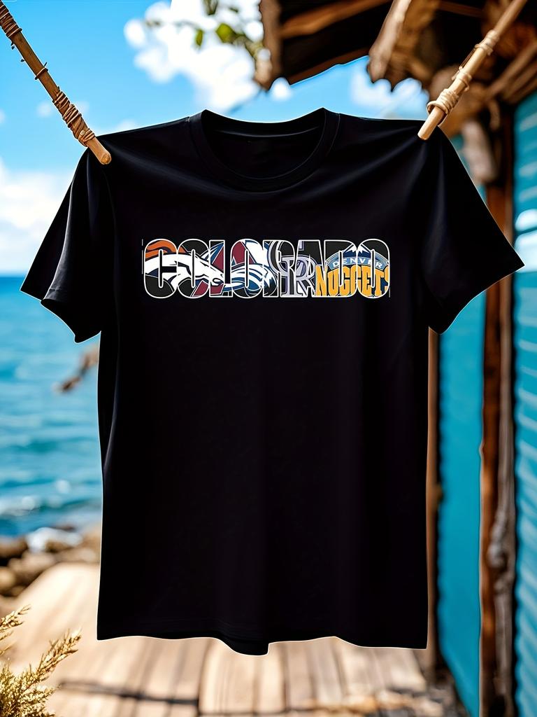 Colorado Sports Team Graphic Tshirt Graphic Tshirt - Broncos
