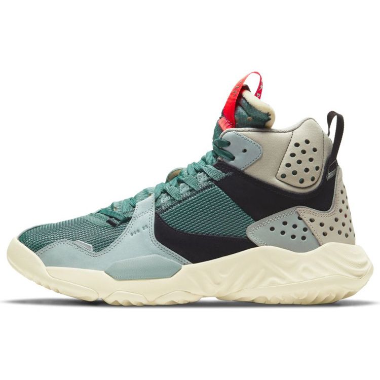 Кроссовки унисекс Air Jordan Delta Mid Hasta Зеленый Ярко-малиновый Светло-пемзовый DC2130-300