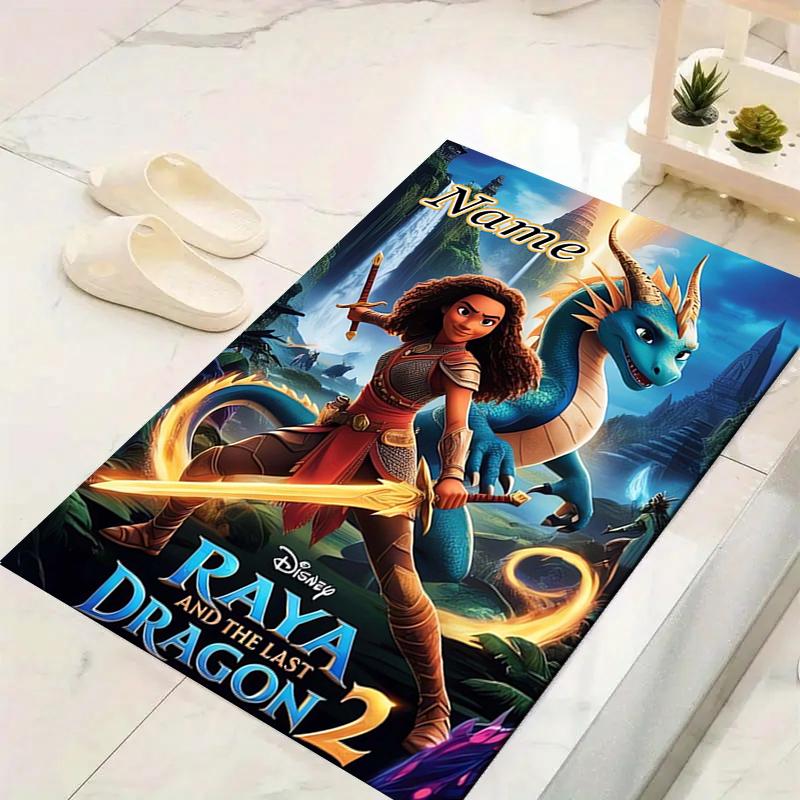 Custom 1Pc Undersea Mermaid Adventure Rug Office Carpet Indoor Outdoor Entrance Doormat Nonslip Soft And Comfortable Living Room D916164