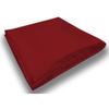 Housse de coussin 60x60 cm ALIX rouge, par Soleil d'ocre
