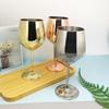 Electroplated Gold Stainless Steel Wine & Cocktail Glass Set (2-Pack)
